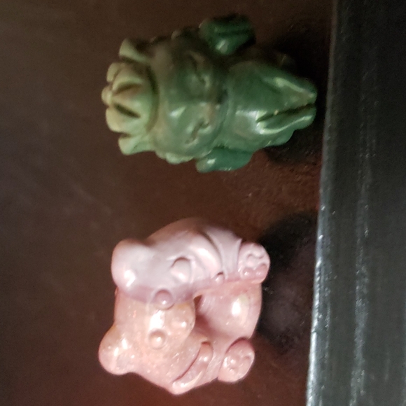 Set of 4 Mini Crystal Carvings - Picture 4 of 5